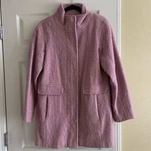 Vince Camuto Wool Blend Pink Coat (size M)